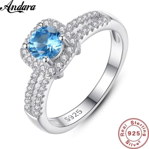 Кольца с сапфирами Andara China At AliExpress