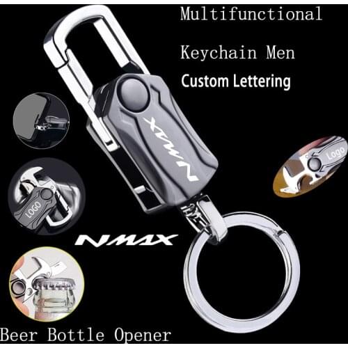 Motorcycle Key Keychain Multifunction Keyring for YAMAHA NMAX N-MAX 155 125 NMAX155 NMAX125 2015-2020 Motorcycle Accessories