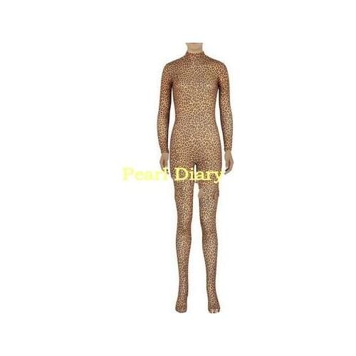 Brand Custom Made bodysuit Zebra pattern Spandex Zentai Adult kids Halloween Animal Cosplay Costume without hood & hands