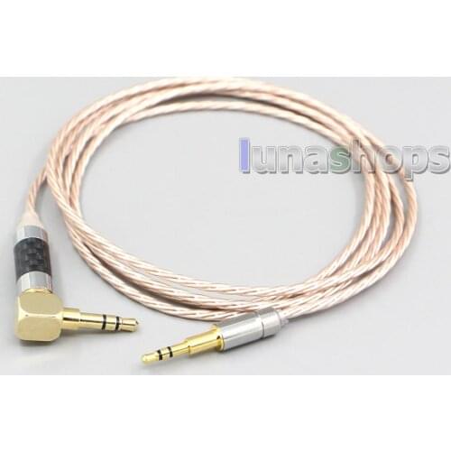 LN006875 Hi-Res Brown XLR 3.5mm 2.5mm 4.4mm Earphone Cable For Denon AH-D340 D320 NC800 NC732 NCW500 AKG Y40 Y50 K545 N60c K845