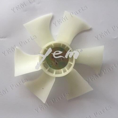 For Kubota engine V1205 Fan blade the total length 360mm