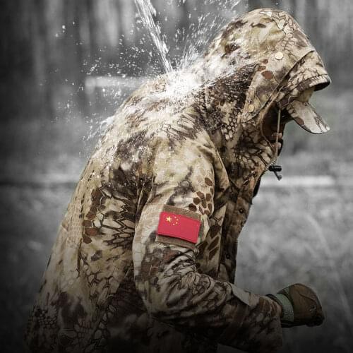 Men Winter Thick Warm Waterproof G8 Jacket Pants Fleece Windproof Coat Outdoor Climbing Training Windbreaker Camo Combat Clothes