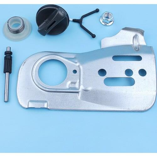 Oil Pump Guide Inner Bar Plate Cap Worm Gear Kit For Husqvarna 445 450 445E 450E Chainsaw Replacement Part