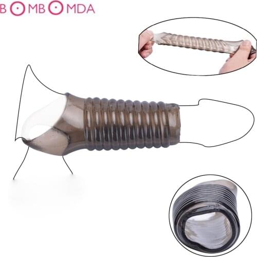 Penis Sleeve Penis Erection Rings Delaying Ejaculation Cock Rings Penis Enlargement Sex Toys for Man Lock Ejaculation Sex Rings