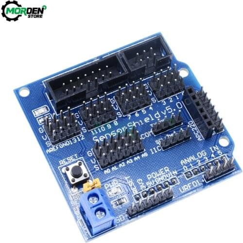 V5 Expansion Board V5.0 Sensor Shield Expansion Board for Arduino Electronic Building Blocks Robot Accessories Sensor Shield