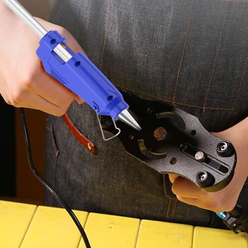 20W Portable Hot Glue Gun Handheld Mini Glue Gun Household Melt Glue Gun with 12 Glue Sticks for DIY Arts Crafts Repair