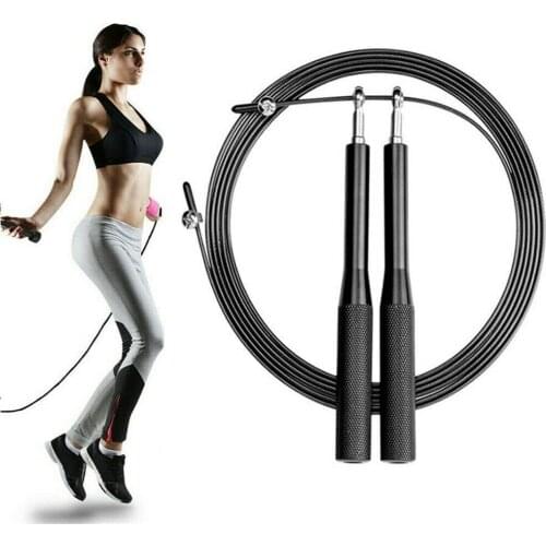 Ultra-speed Skipping Rope Steel Wire Jump Rope Boxing Weighted Adult Ball Bearing Adjustable Jumping Rope Gym Fitness