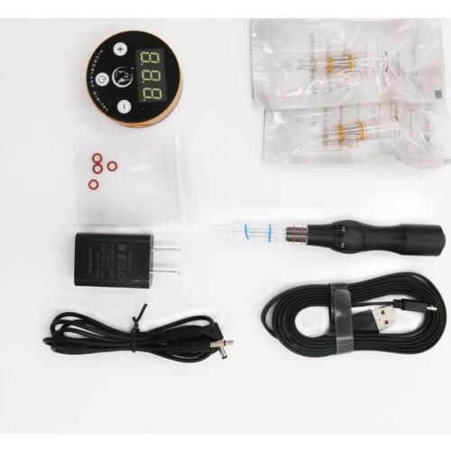 PINKIOU Tattoo Machine Microblading Eyebrow Tattoo Machine Pen for Eyebrows Forever Makeup Embroidery Cosmetics for Body Art