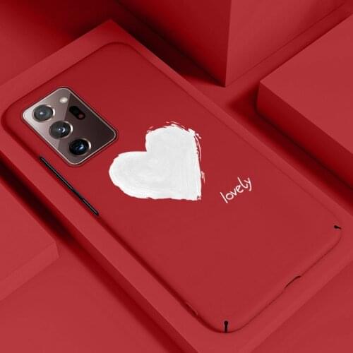 Ultra-thin Colorful Matte Hard PC Phone Case For Samsung Galaxy S20 S10 E 5G S9 S8 Note 20 10 9 8 Plus Luxury Cute Frosted Cover