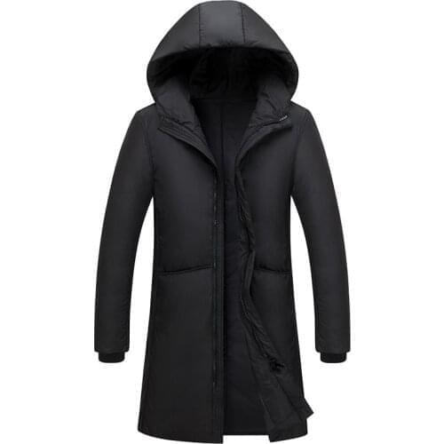 USCLOTHING A6X9Y Men's Long Down Jackets