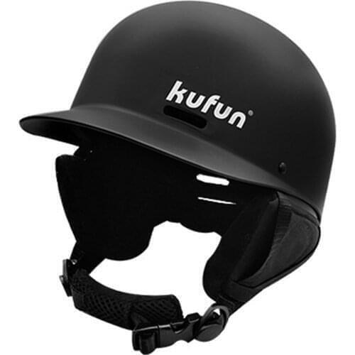 Winter Adult Skate Ski Helmet Snowboard Helmet Ski Sports Safety Integrally-Molded Skiing Snow Helmet With Detachable Earmuffs