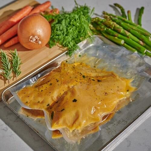 20CM*30CM*100PCS Hot Selling Smooth Transparent Vacuum Food Grade Packaging Bag