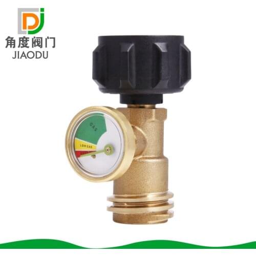 American Gas Cylinders Super Flow Safety Shutdown Propane Convert Joints Camping Gas Tank Joint Tank Adapters