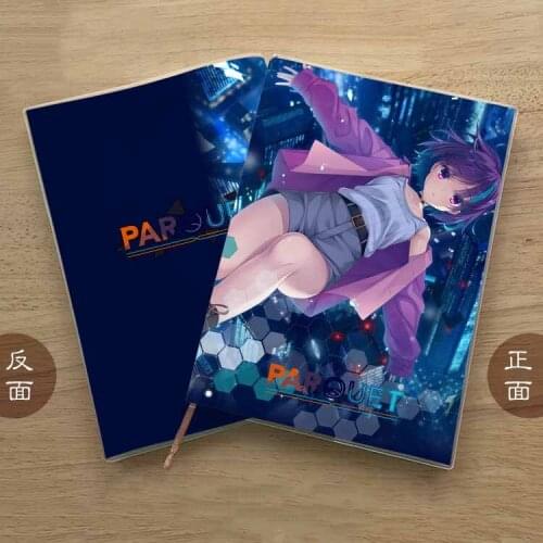Anime Parquet lbaraki Rino Kidotsubasa Student Notebook Eye Protection Notepad Cartoon Memorandum Book Xmas Gifts