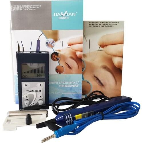 Digital Point Finder for Auricular and Body Acupuncture with Integrated PuTENS Stimulation,LCD Display Ear Care