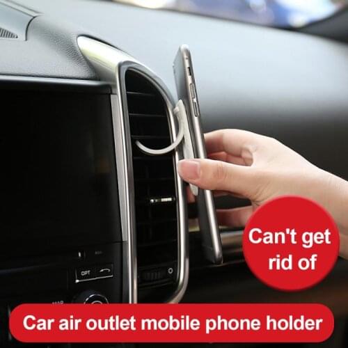 Phone Holder For Xiaomi Huawei Samsung Iphone Car Stand Ultra-thin Silicone Elastic Bracket Portable Mobile Holder For Iphone