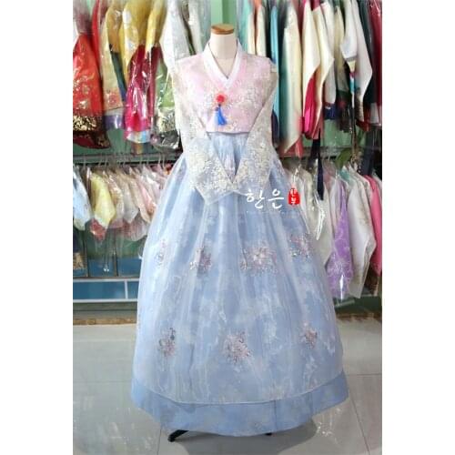 South Korea Imported Fabrics / South Koreas Latest Improved Hanbok / Stage Costumes