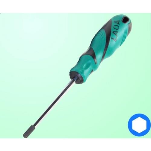 LAOA Ph2 SLOTTED Magnetic Screwdrivers 5MM with Magnetism Ring Double Head Multifunctional Screw Driver Handtools