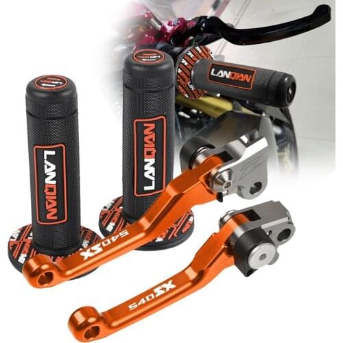 Motorcycle Dirt Bike CNC Aluminum Parts Brake Clutch Levers Hand Grip Handlebar For 540SX 540 SX 2001-2006 2005 2004 2003 2002