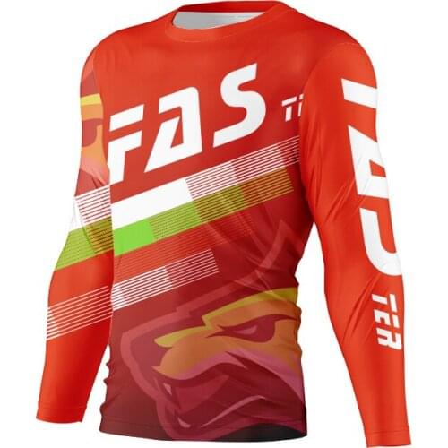 Mens MTB Motocross Jersey BMX Motorcycle Mountain Bike Moto Wear DH Downhill T Shirt Clothing Maillot Ciclismo Shirt