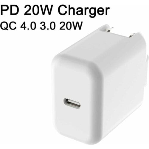 New Quick Charge 4.0 3.0 QC PD Charger 18W 20W QC4.0 QC3.0 USB Type C Fast Charger for iPhone 12 X Xs 8 Xiaomi Phone PD Charger