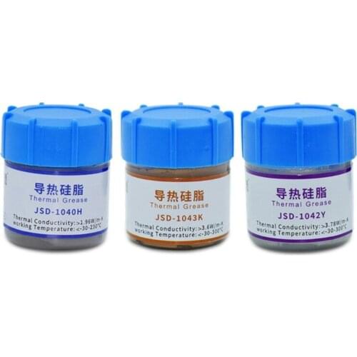 Thermal Compound Grease Heatsink Paste for CPU GPU Golden/Gray/Silver No Loss