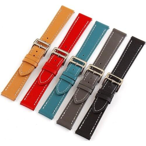 Genuine Leather Watch Bands Quick Release Watchbands Wristwatch Replacement Strap Accessories18mm 20mm 22mm 24mm