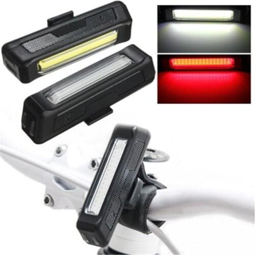 Weimostar Bike LED Tail Light 6 Mode USB Rechargeable Bicycle Safety Cycling Warning Rear Light Cycling Taillight Back Lamp