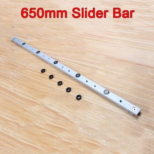 High Quality 4PCS/lot Woodworking Tools High Quality Aluminium Miter Slider Bar Length 650mm
