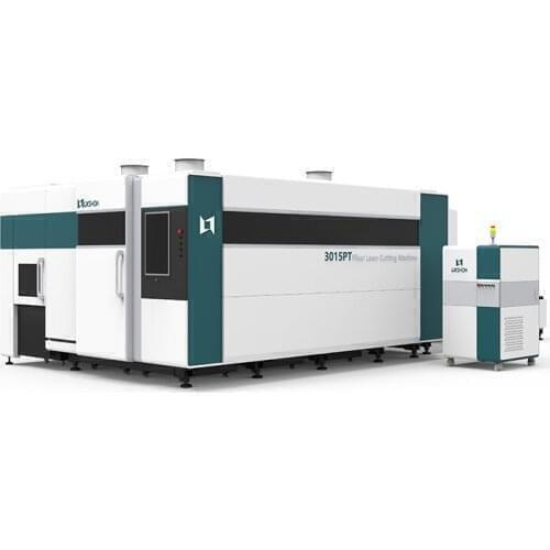 High Accuracy Laser Cutting Machine Tube Sheet Exchange Table 3015