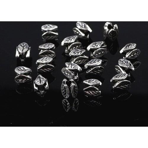 5x6.5mm Tibetan Silver Beads Loose Spacer Beads Fit Charms Bracelets For Jewelry Making Accessories DIY Handmade Craft 100pcs