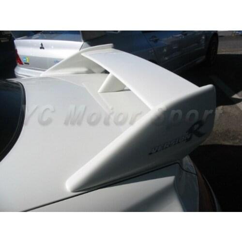 Car Accessories FRP Fiber Glass Version-R Style Rear Spoiler Fit For 1995-2000 FTO Rear Spoiler Blade with Base