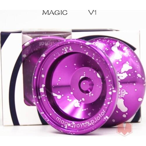 Big Sale MAGICYOYO V1 Yoyo Professional Yoyo Polished Alloy Aluminum Yo Yo Unresponsive and Popular for Beginner