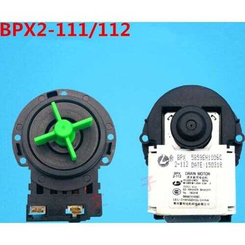 1pcs For LG drum washing machine drainage pump motor parts BPX2-111 /BPX2-112 washing machine parts