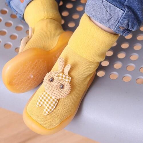 2020 New Winter Warm Baby Snow Sock Shoes Soft Soles Non-slip Childrens Sock Shoes Thick Sock Shoes Toddler Shoes