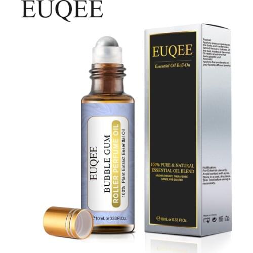 Bubble Gum Fragrance Oil 10ML Roller Perfume Aroma Essential Oil Angel Musk Cocount Vanilla Black Opium Orchid Honeysuckle Oil