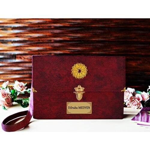 Madrasah Broadcasts Hatim 30 Juz Lecterns Size Bag Burgundy Holy Quran Muslim Hacc Mecca Medina Islamic Book Prayer Verse