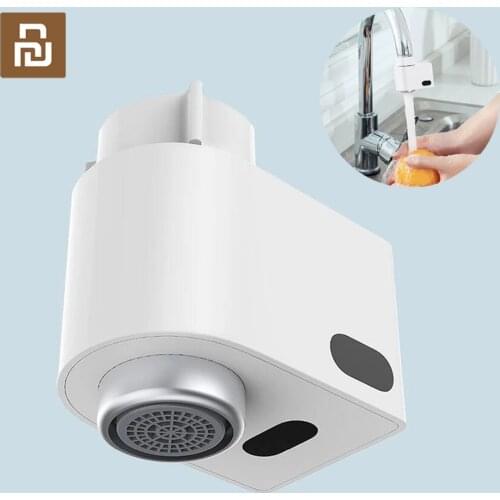 Upgraded Youpin Xiaoda Automatic Water Saver Tap Smart Faucet Sensor Infrared Water Energy Saving Device Kitchen Nozzle Tap