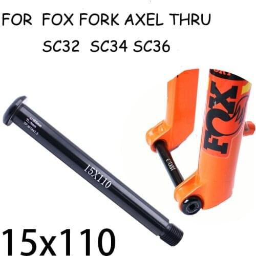 Bicycle Front Hubs Tube Shaft MTB Road Bike Quick Release Thru Axle Skewers For FOX Front Fork TP M14x1.5