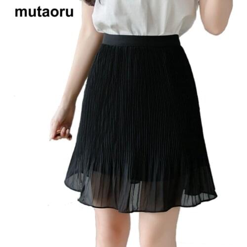Mutaoru Women's Pleated Skirts