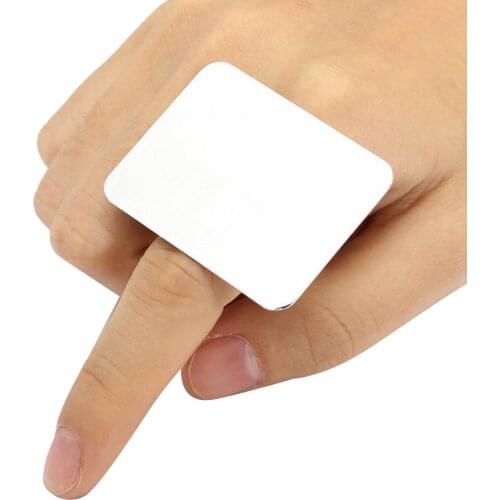 2pcs Nail Art Palette Ring Stainless Steel Pallet Professional Nail DIY Art Design Paint Color Mixing Palette Metal Tool