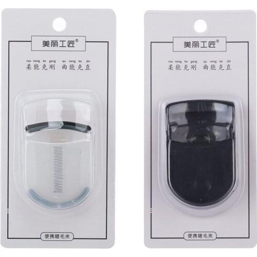 Portable Mini-plastic Eyelash Curling Durable with Replacement Pad Makeup