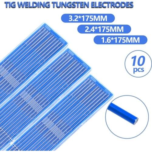 Professional Welding Tungsten Electrodes WL20 Welding Rods 1.6/2.4/3.2*175MM Tungsten Electrode For Thin Metal Plates Welding
