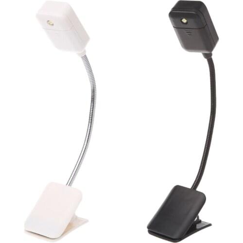 For Kindle & Notebook Reading Light LED Book Light Table Lamp Mini Flexible Clip