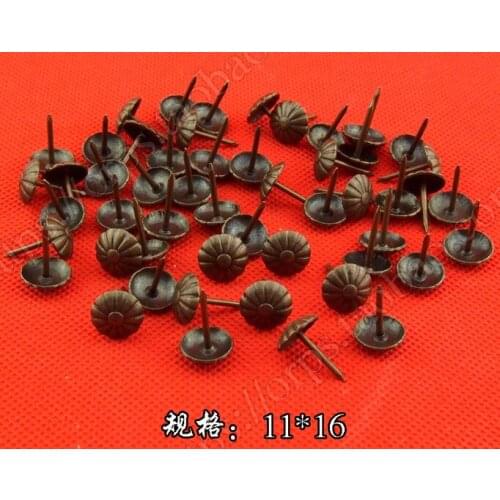 11m*6mm Bubble nail bubble nail Upholstery Nail Jewelry Box Wall Door Sofa Furniture Decorative Tack Stud Pushpin