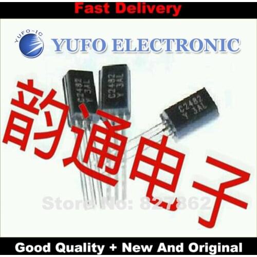 Free Shipping 50PCS new original 2SC2482 C2482 TO92L (YF1024)