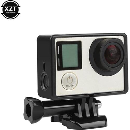 Side Border Protector Frame Case For Gopro Hero 3 3+ 4 Session for Go Pro Protective Housing Mount Stand Action Camera Accessory