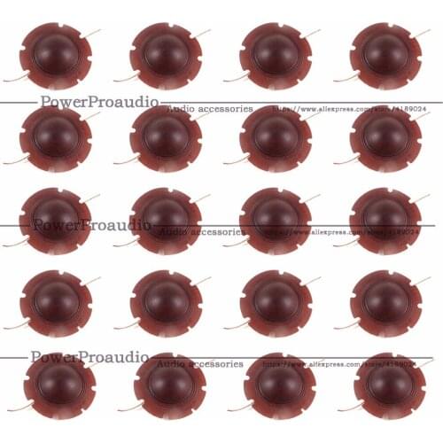20PCS /LOT Aftermarket Diaphragm + voice coil size 51mm(51.2mm) 50w 16 ohm
