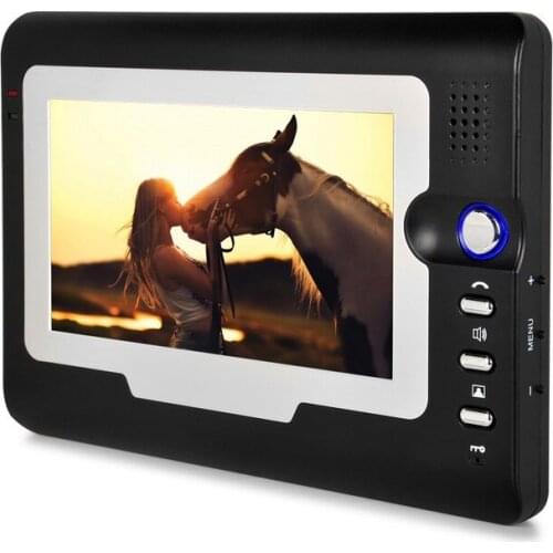 Doorbell Intercom 7'' TFT Color Video Door Phone Home System Kit IR Camera Doorphone Monitor Speakerphone