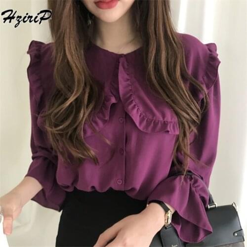 HziriP Collar Blouses